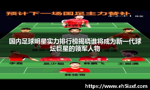 国内足球明星实力排行榜揭晓谁将成为新一代球坛巨星的领军人物